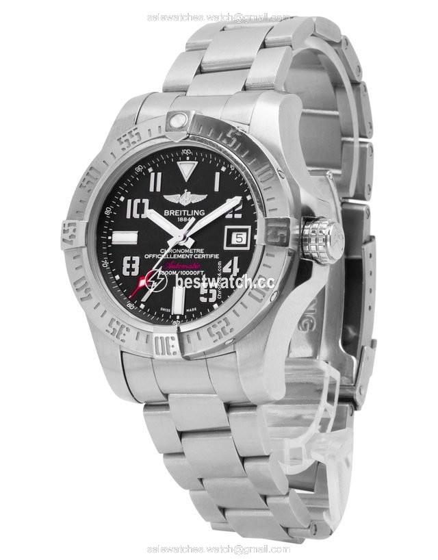 IMG_9086 Breitling Avenger II Seawolf Mens watch Unisex Automatic Steel A1733110.BC30.169A 3