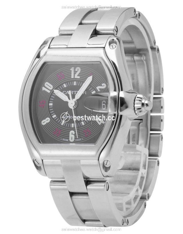 Cartier Roadster Mens watch Unisex Automatic Steel W62002V3 2510 3
