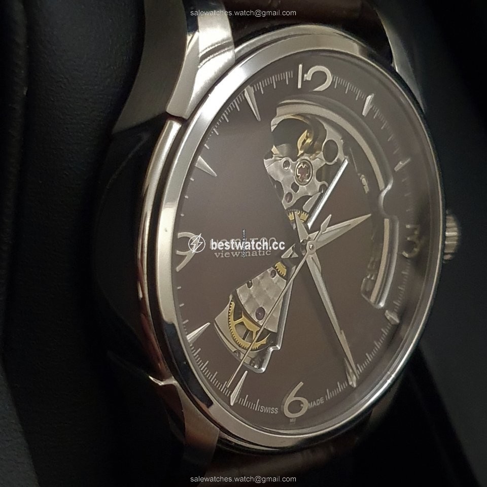 Hamilton Jazzmaster Open Heart Mens watch Unisex Automatic Steel H32565595 3