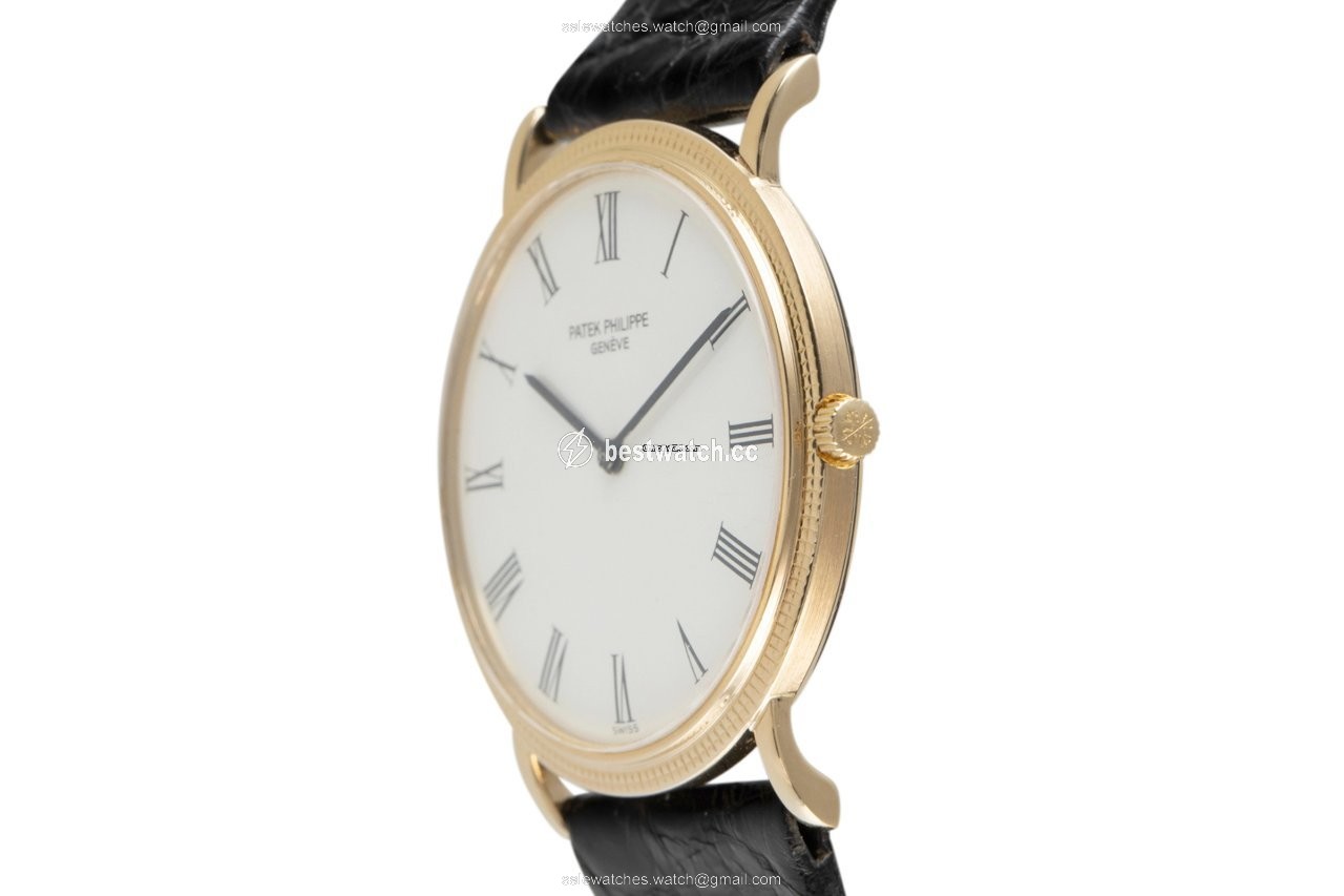 IMG_9086 Patek Philippe Calatrava Mens watch Unisex Manual winding Yellow gold 3520D 3