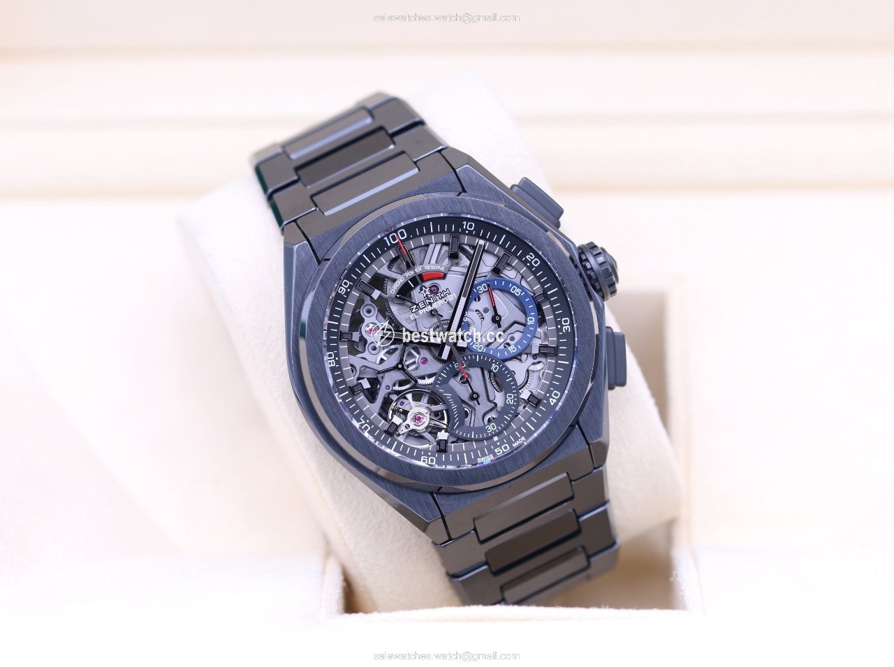 IMG_9086 Zenith Defy El Primero Mens watch Unisex Automatic Ceramic 49.9000.9004 78.M9000 3