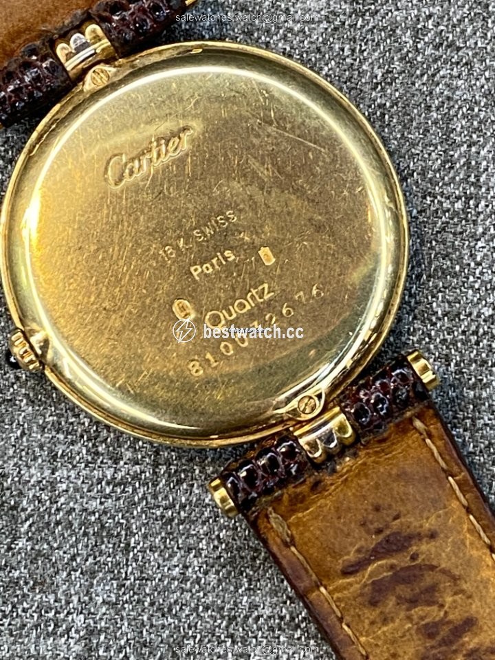 IMG_9086 Cartier Trinity Womens watch Quartz Yellow gold 881003 3