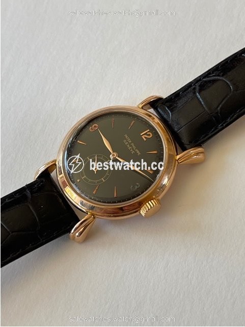 IMG_9086 Patek Philippe Calatrava Mens watch Unisex Manual winding Rose gold 2453 3