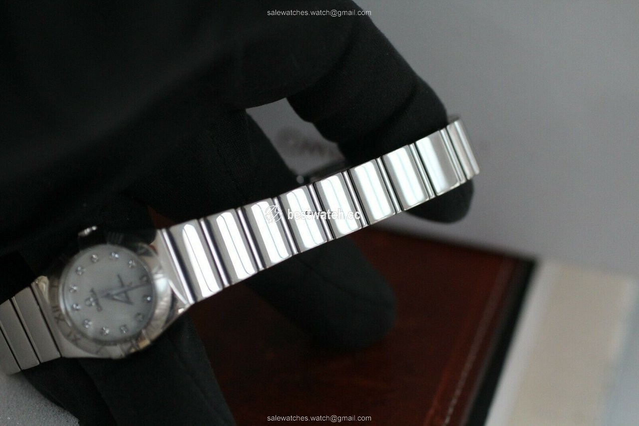 Omega Constellation Quartz Womens watch Quartz Steel 123.10.24.60.55.001 3