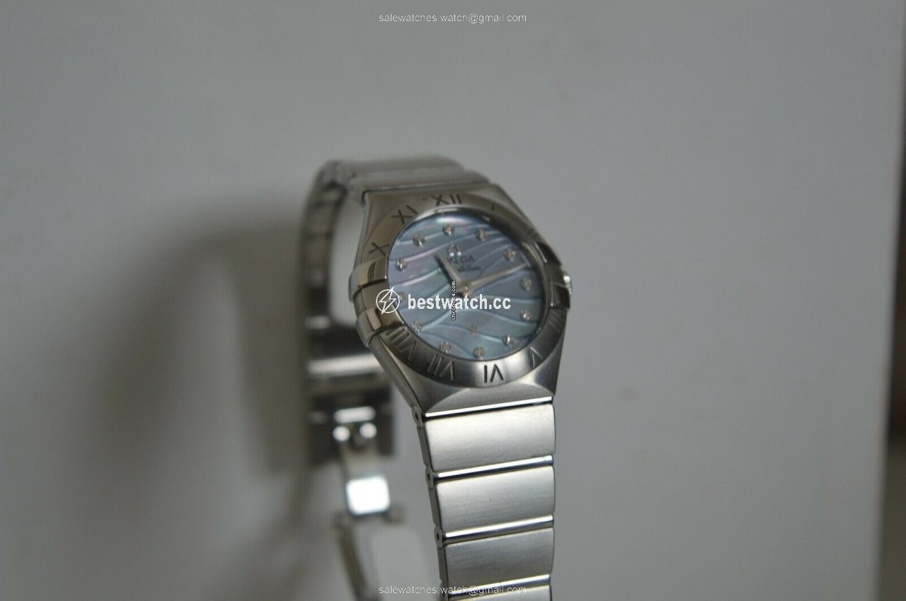 IMG_9086 Omega Constellation Quartz Womens watch Quartz Steel 123.10.27.60.57.001 3