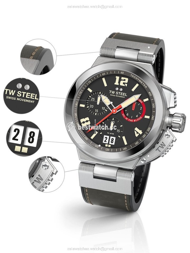 IMG_9086 TW Steel Mens watch Unisex Quartz Steel TW999 3