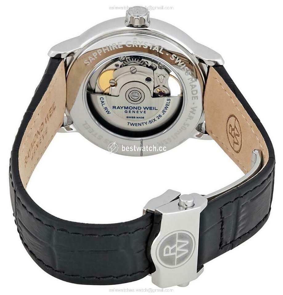 IMG_9086 Raymond Weil Maestro Automatic Steel 2227-STC-00659 2227STC00659 3