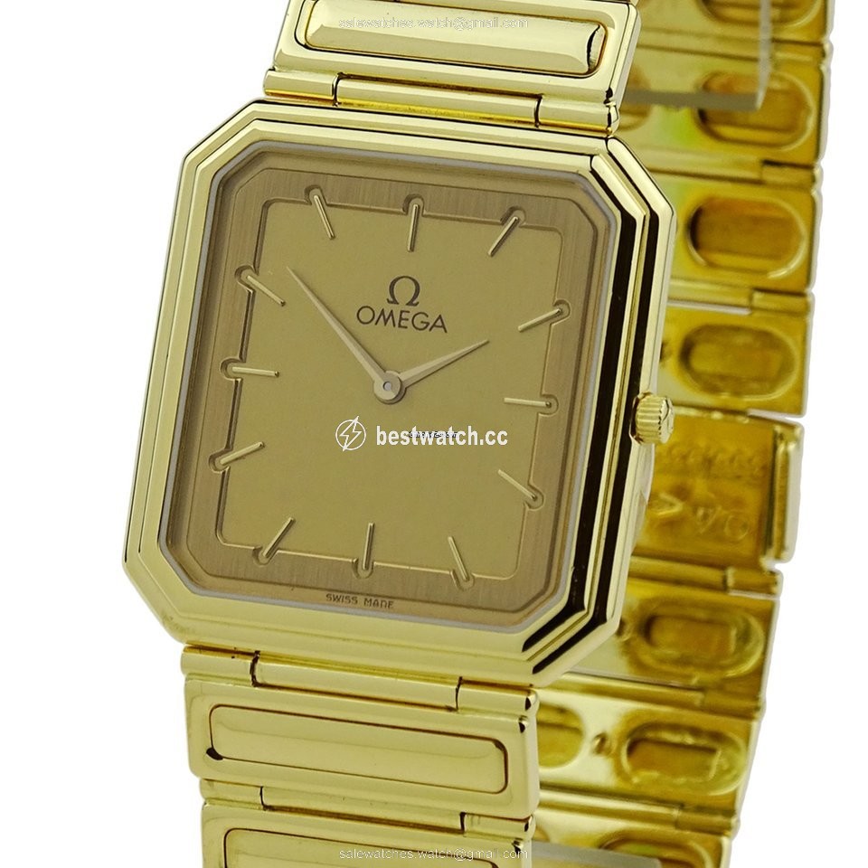 Omega Mens watch Unisex Quartz Yellow gold 395.935 3