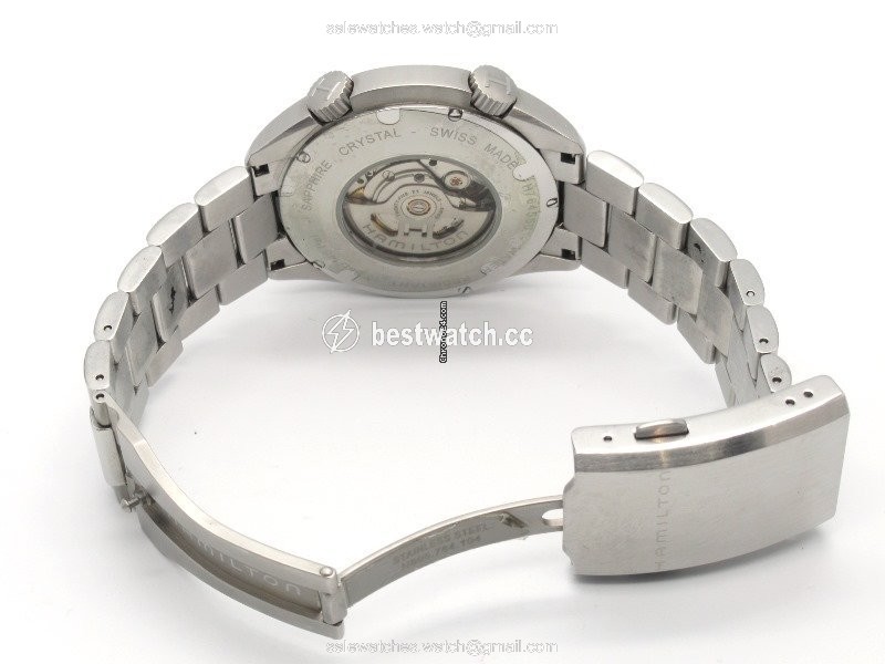 IMG_9086 Hamilton Khaki Pilot Pioneer Mens watch Unisex Automatic Steel H764550 3