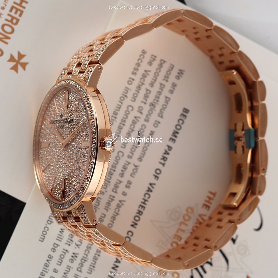 IMG_9086 Vacheron Constantin Patrimony Mens watch Unisex Manual winding Rose gold 81575 v02r-9275 3