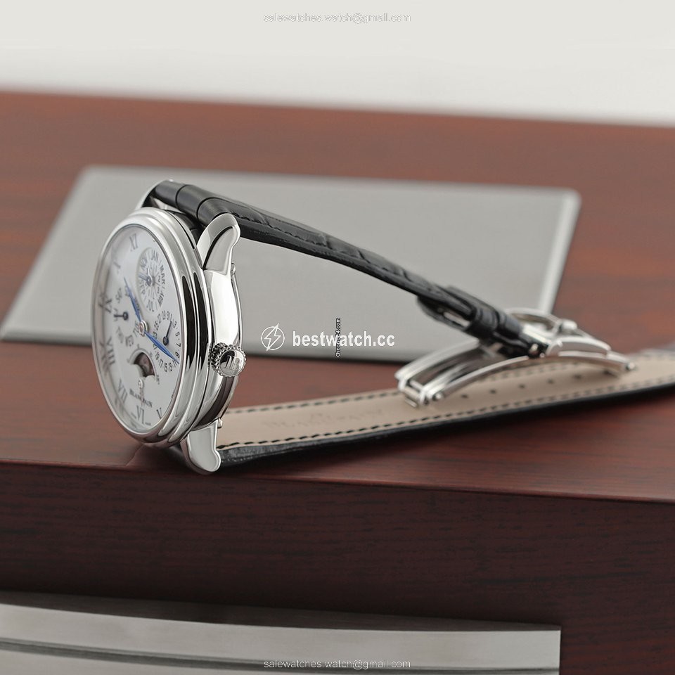 Blancpain Villeret Mens watch Unisex Automatic Platinum 6659-3431-55b 3