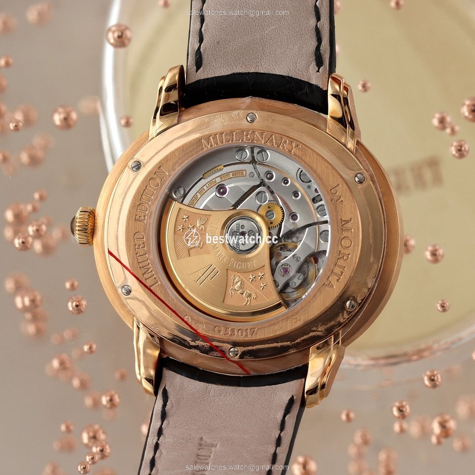IMG_9086 Audemars Piguet Millenary Womens watch Automatic Rose gold 15331or.oo.d002cr.01 3