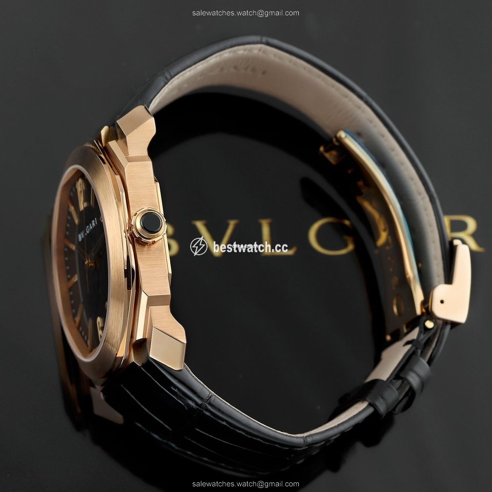 Bulgari Octo Mens watch Unisex Automatic Rose gold 101963 bgop41bgld 3