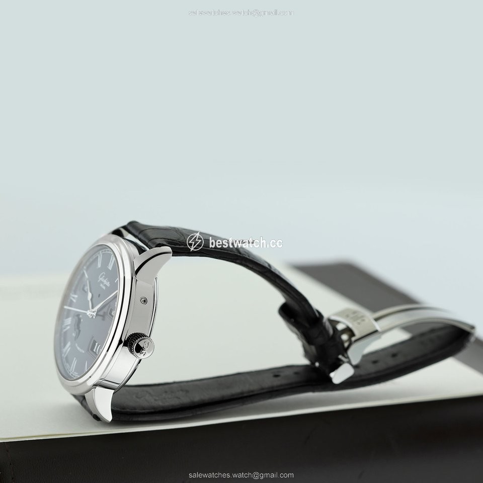IMG_9086 Glashutte Original Senator Perpetual Calendar Mens watch Unisex Automatic Steel 100-02-25-12-05 3