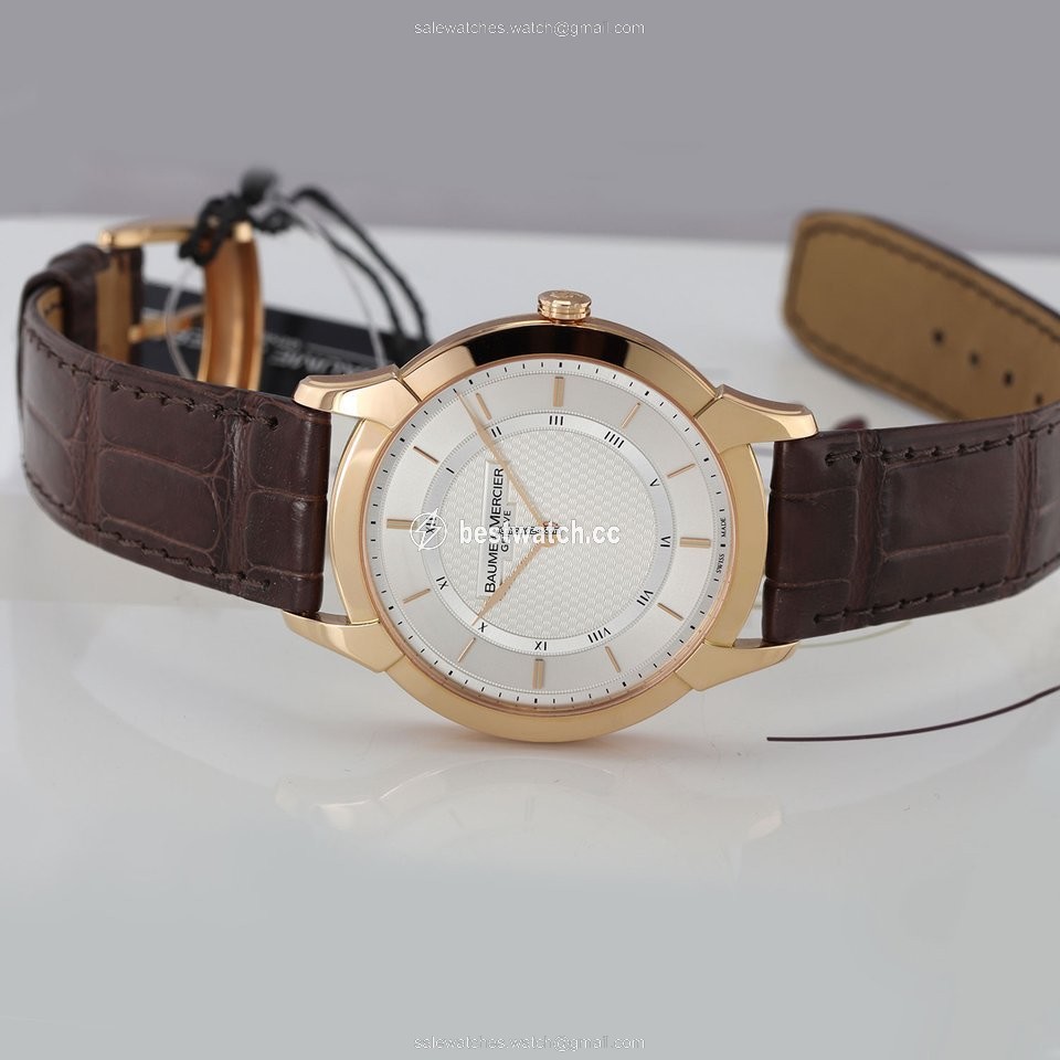 Baume & Mercier William Baume Mens watch Unisex Manual winding Rose gold m0a08794 3
