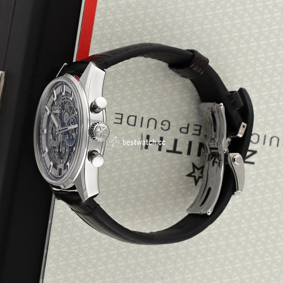 IMG_9086 Zenith El Primero Chronomaster Mens watch Unisex Automatic Steel 03.2081.400 78.c813 3