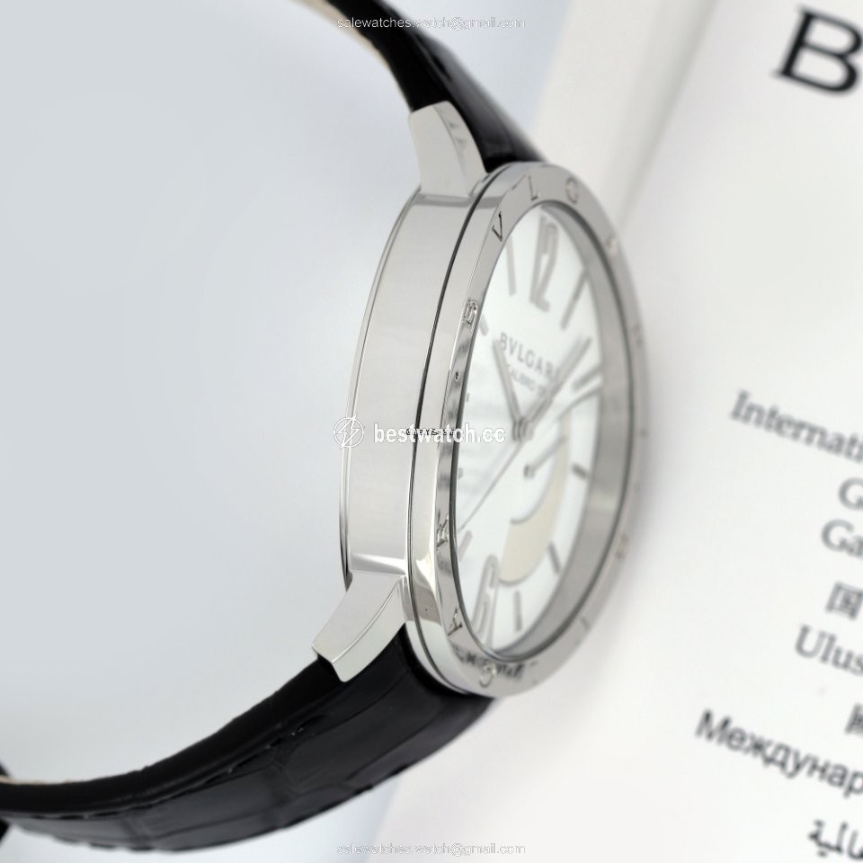 IMG_9086 Bulgari Bulgari Mens watch Unisex Manual winding Steel 101870 bb43wsl 3