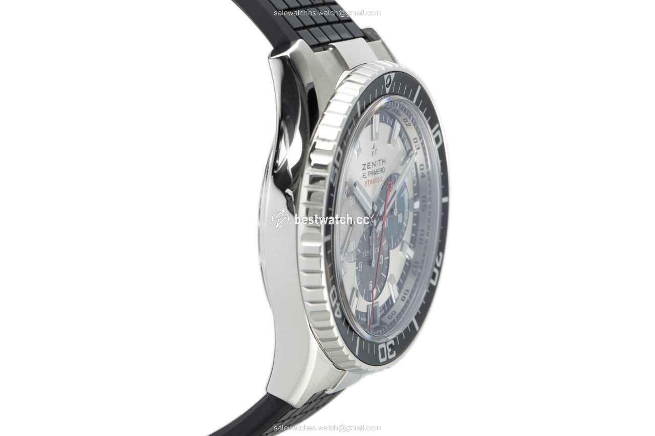 IMG_9086 Zenith El Primero Stratos Flyback Mens watch Unisex Automatic Steel 03.2066.405 3