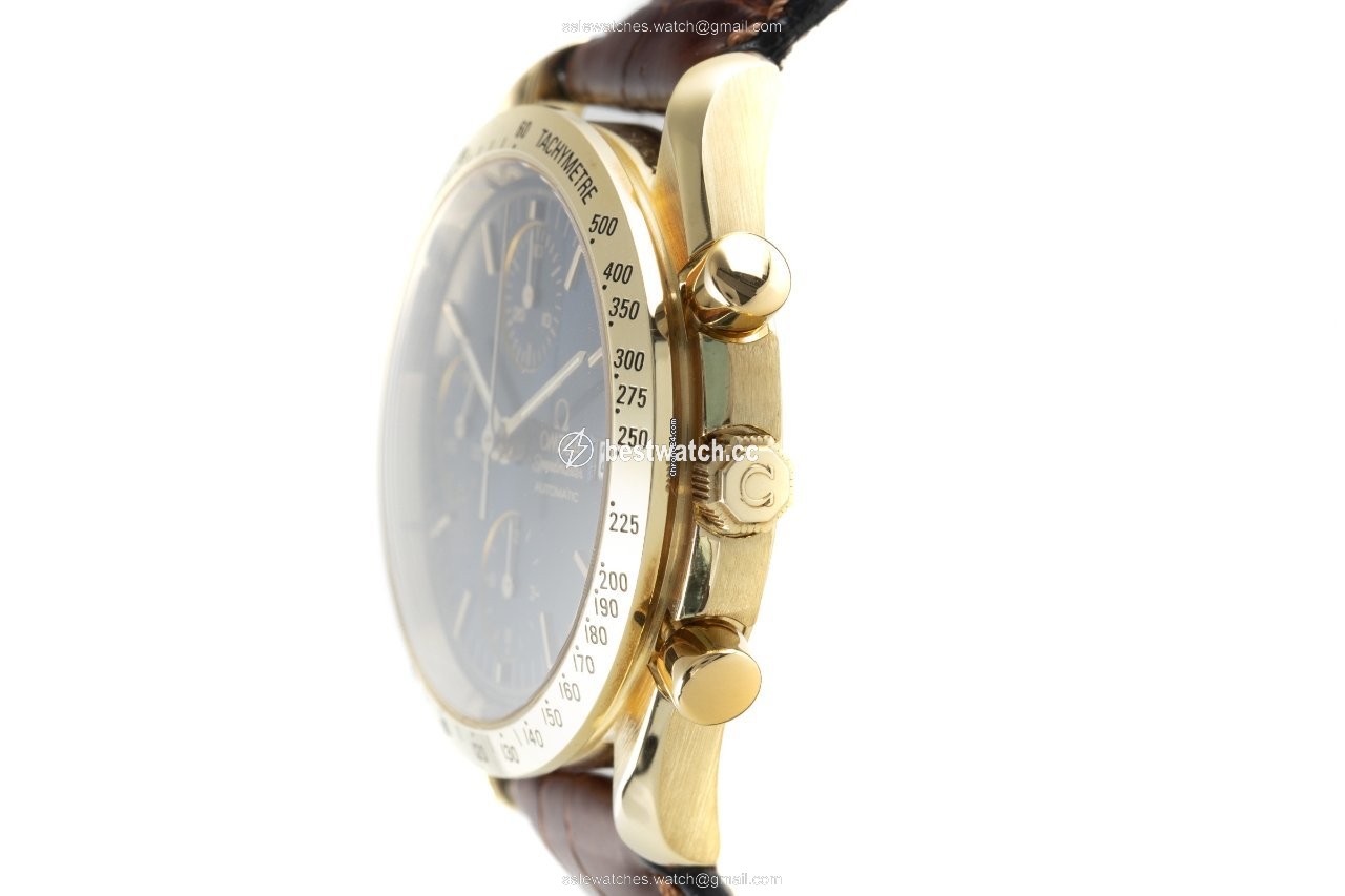 IMG_9086 Omega Speedmaster Date Mens watch Unisex Automatic Yellow gold 3611.20.00 3