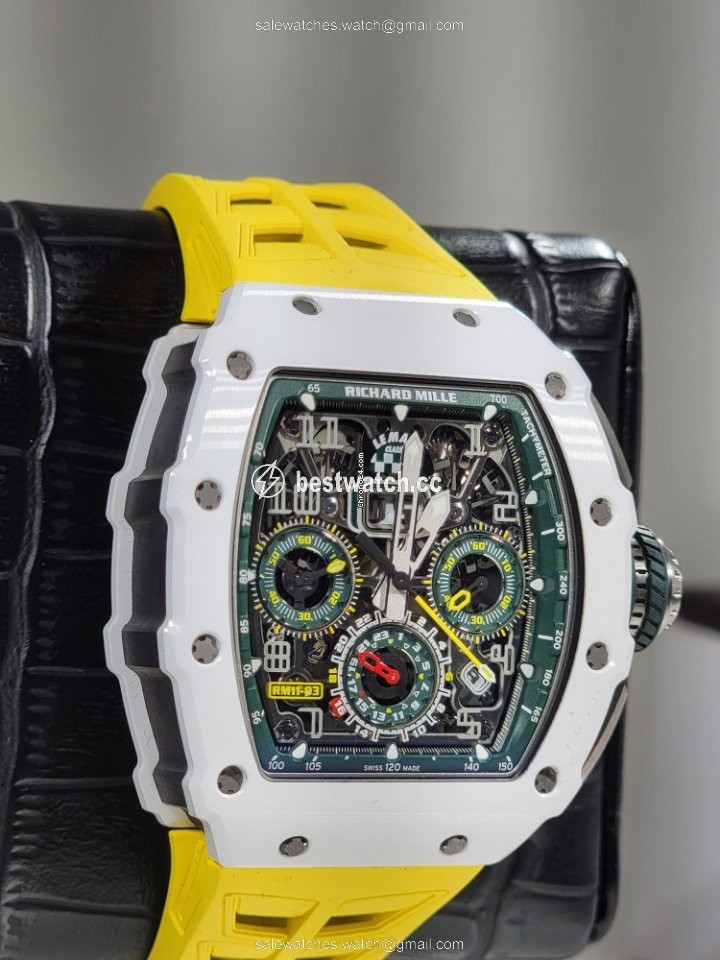 IMG_9086 Richard Mille RM 011 Mens watch Unisex Automatic Ceramic MON-01593 3