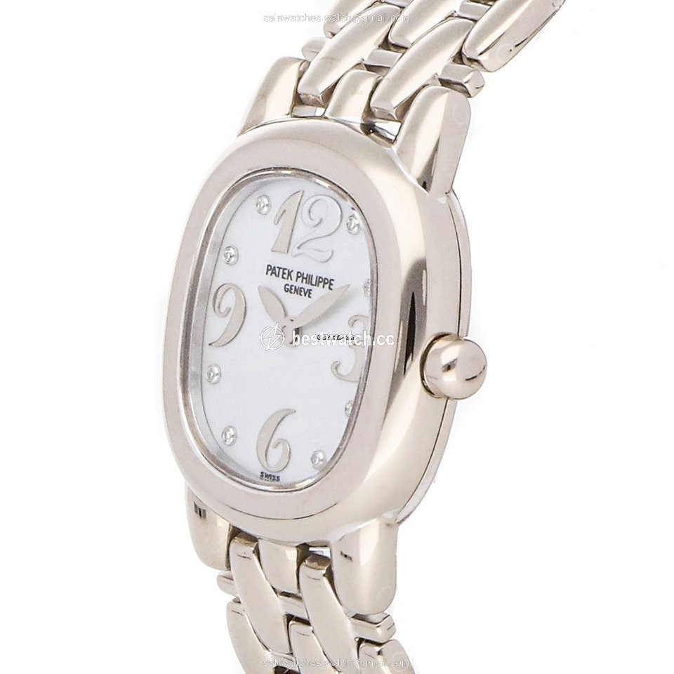 IMG_9086 Patek Philippe Golden Ellipse Womens watch Quartz White gold 4830 1G WHT DI 3