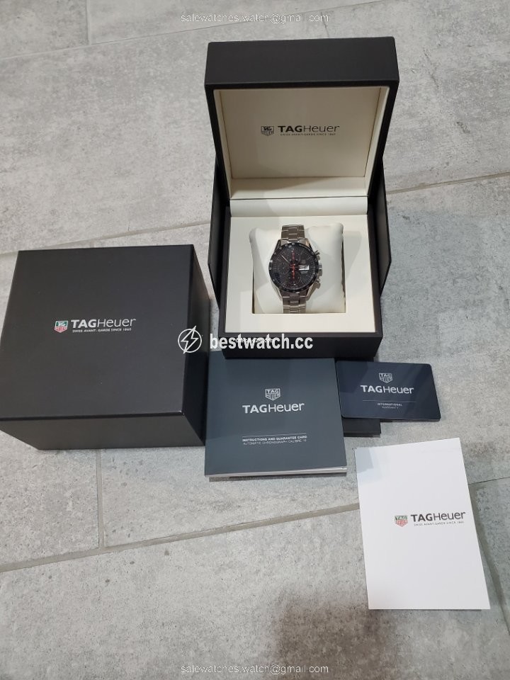 TAG Heuer Carrera Calibre 16 Mens watch Unisex Automatic Steel CV201AH.BA0725 3