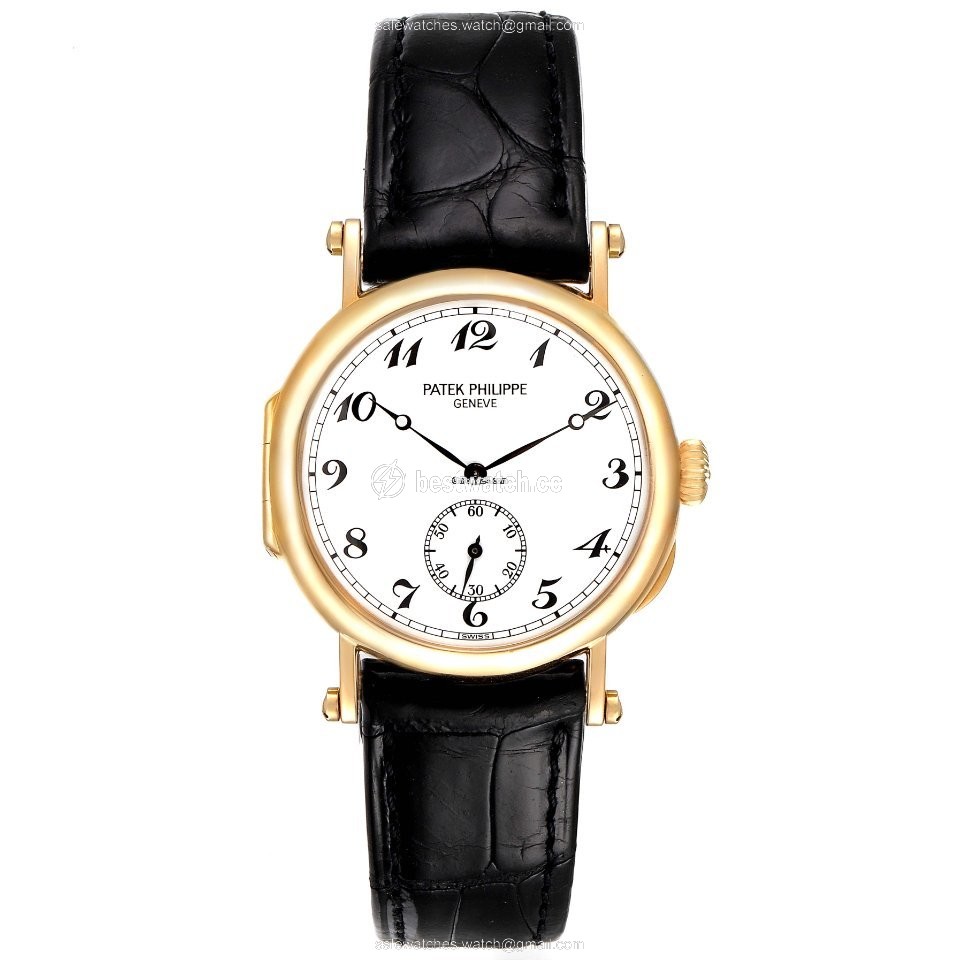 IMG_9086 Patek Philippe Calatrava Mens watch Unisex Manual winding Yellow gold 3960J 3
