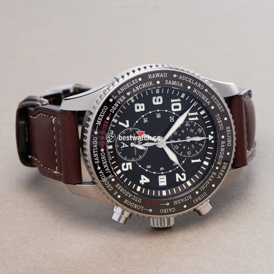 IMG_9086 IWC Pilot Chronograph Mens watch Unisex Automatic Steel IW395003 3