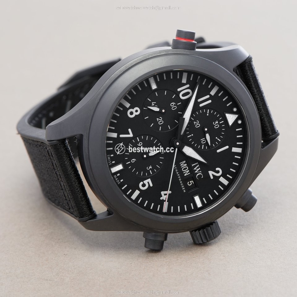 IMG_9086 IWC Pilot Double Chronograph Mens watch Unisex Automatic Ceramic IW371815 3