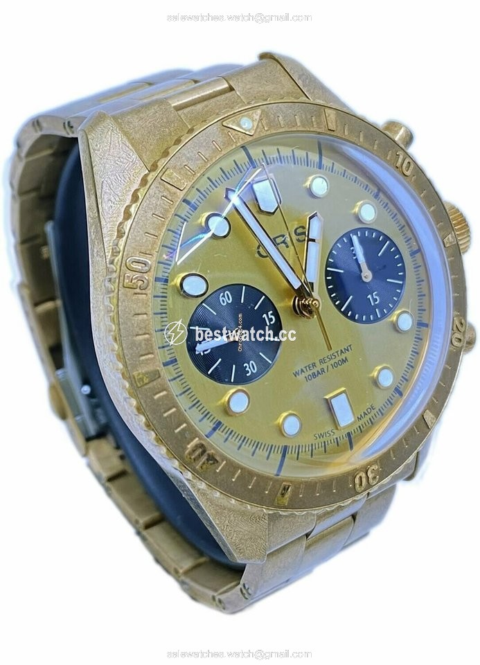 Oris Divers Mens watch Unisex Automatic Bronze 01 771 7744 3182 3