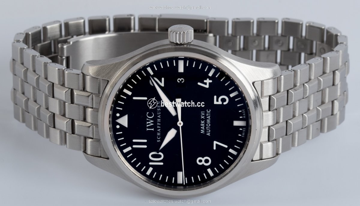IMG_9086 IWC Pilot Mark Mens watch Unisex Automatic Steel IW325504 3