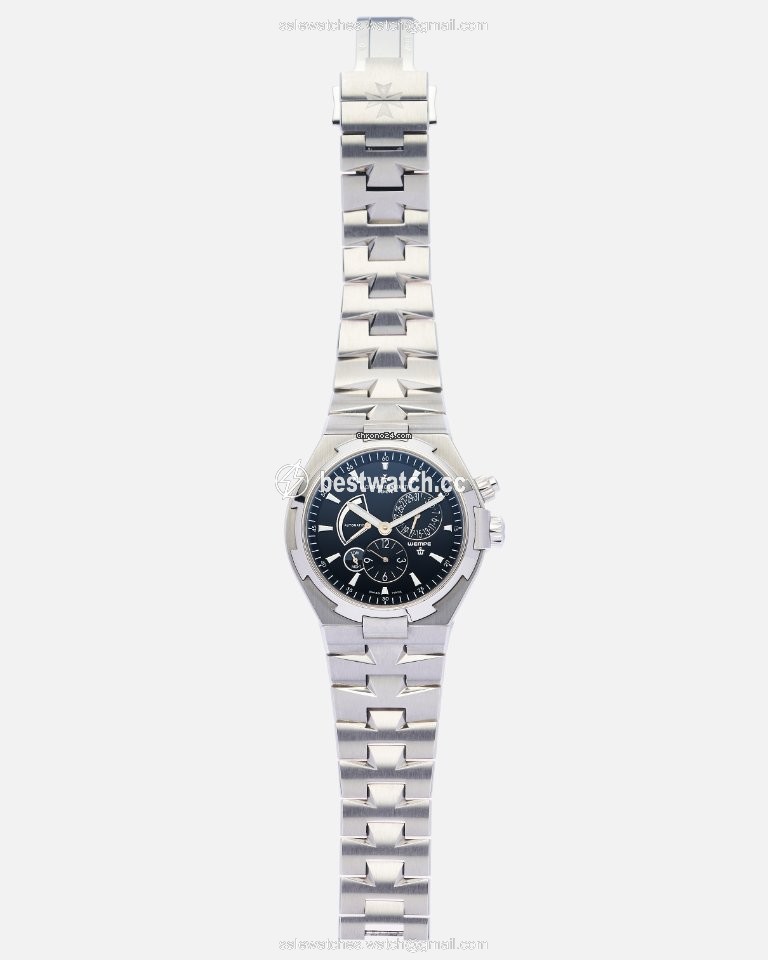 IMG_9086 Vacheron Constantin Overseas Dual Time Mens watch Unisex Automatic Steel 47450 B01A 3