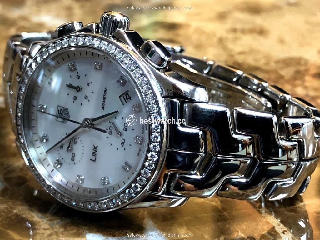 IMG_9086 TAG Heuer Link Lady Womens watch Quartz Steel CJF1314.BA0580 3