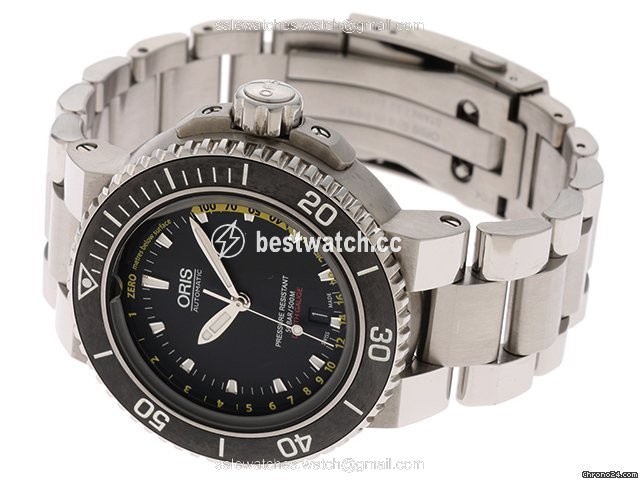 IMG_9086 Oris Aquis Depth Gauge Mens watch Unisex Automatic Steel 01 733 7675 4154 3