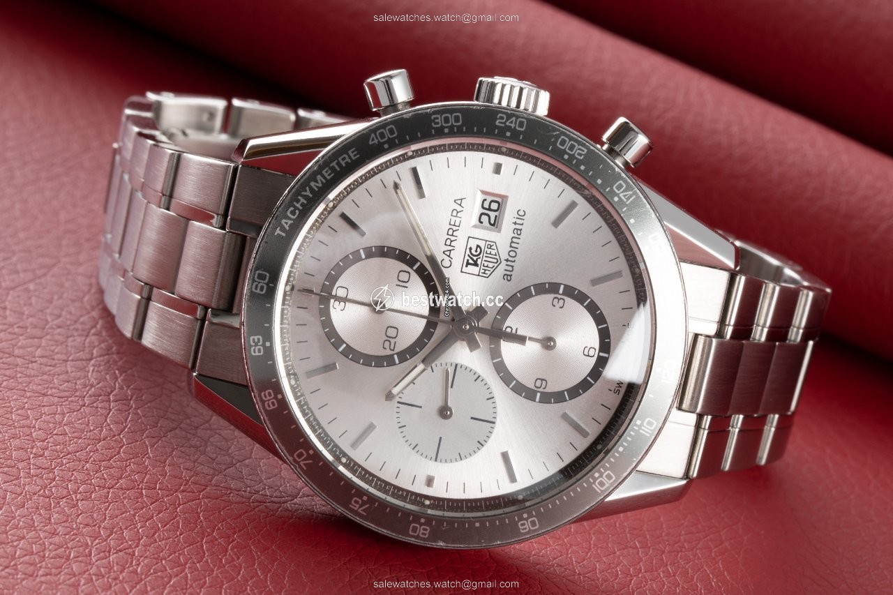 IMG_9086 TAG Heuer Carrera Calibre 16 Mens watch Unisex Automatic Steel CV2011-0 3