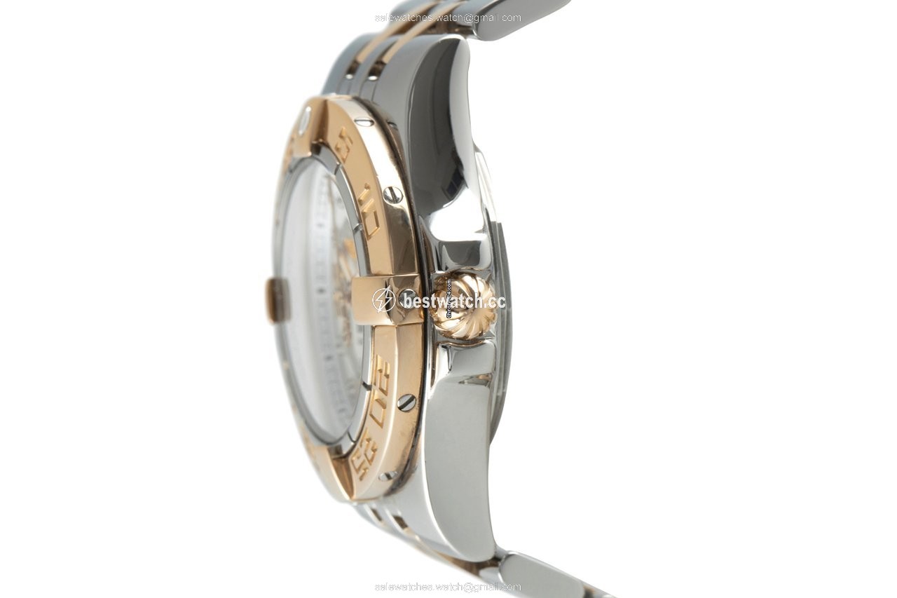 IMG_9086 Breitling Galactic 30 Womens watch Quartz Gold Steel C71340 3