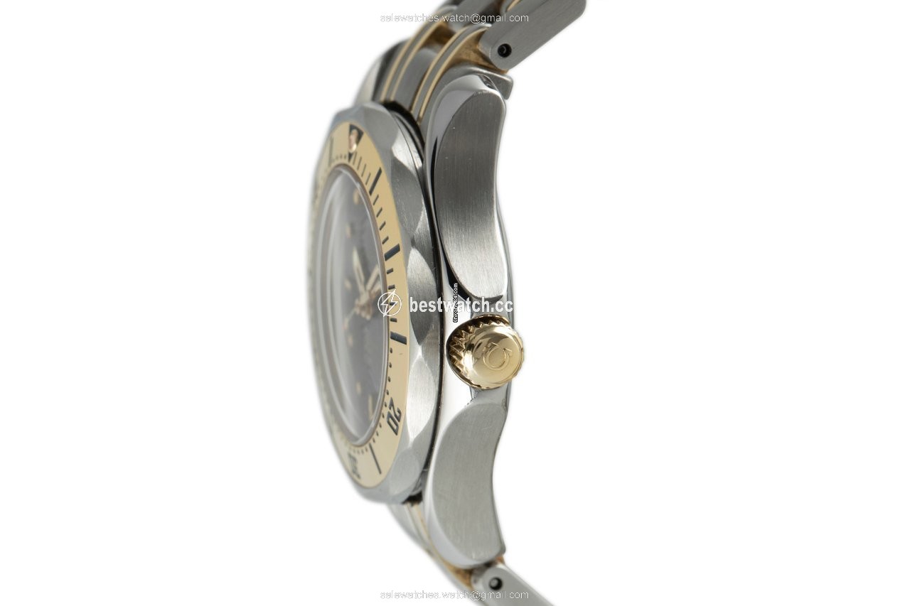 Omega Seamaster Womens watch Quartz Gold Steel 596.1503 3