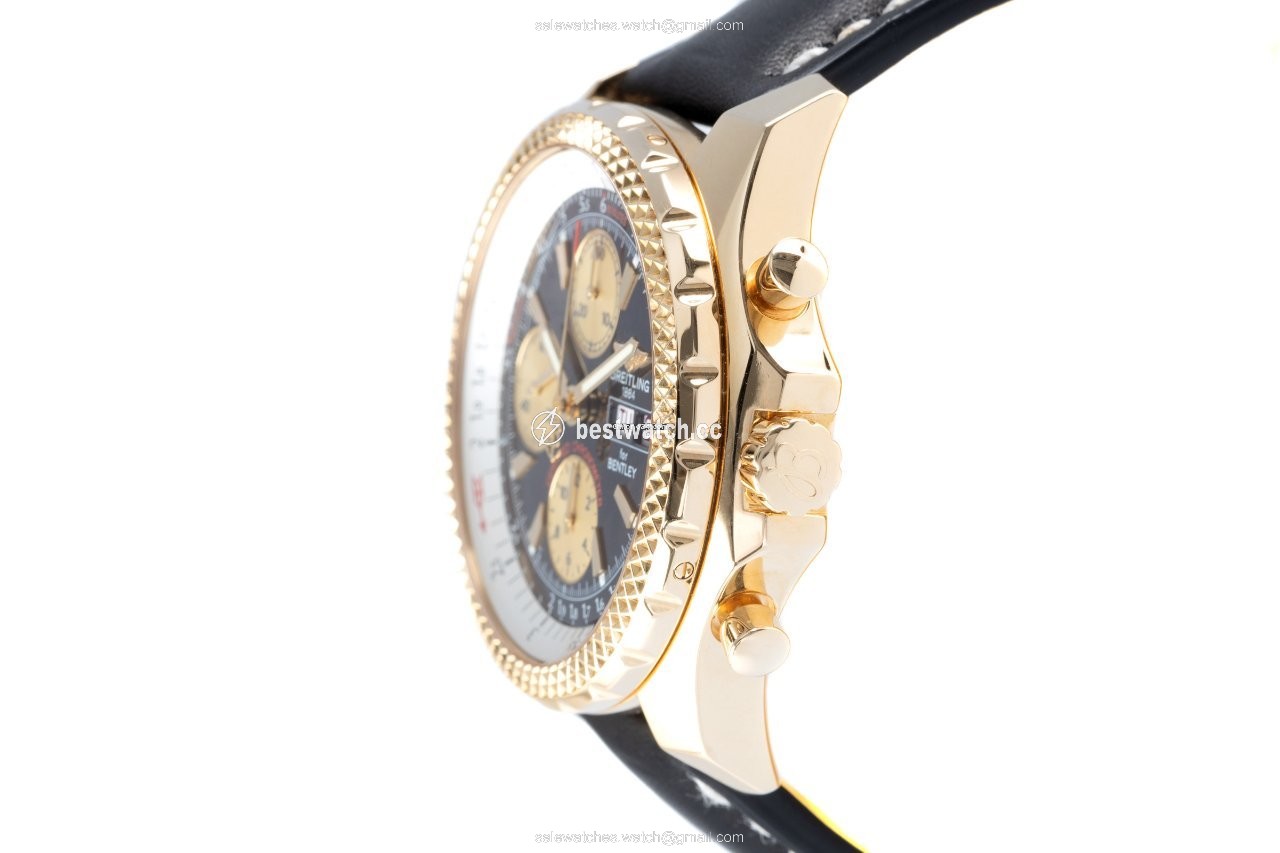 IMG_9086 Breitling Bentley GT Mens watch Unisex Automatic Yellow gold K13362 3