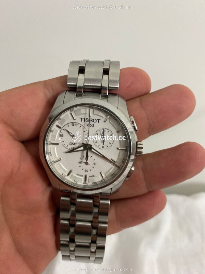IMG_9086 Tissot Couturier Mens watch Unisex Quartz Steel T0356171103100 3