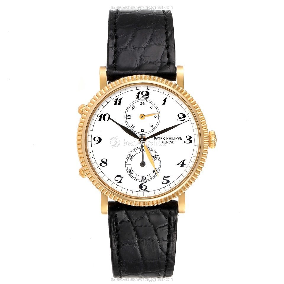 IMG_9086 Patek Philippe Travel Time Mens watch Unisex Manual winding Yellow gold 5034J 3