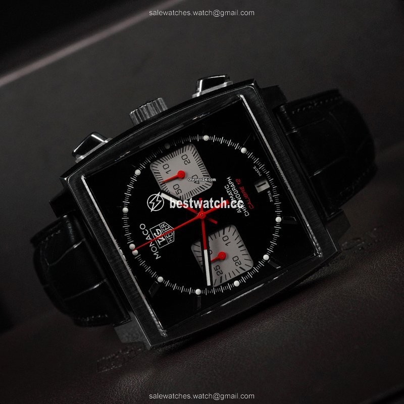IMG_9086 TAG Heuer Monaco Calibre 12 Mens watch Unisex Automatic Steel CAW2114.FC6177 3