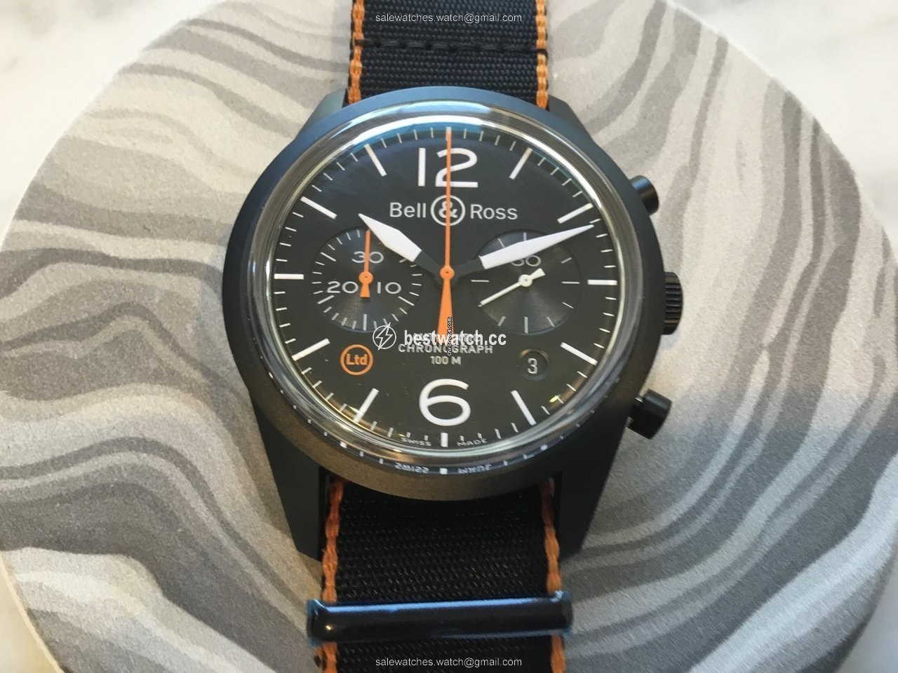 IMG_9086 Bell & Ross BR V1 Mens watch Unisex Automatic Steel BRV126-O-CA 3