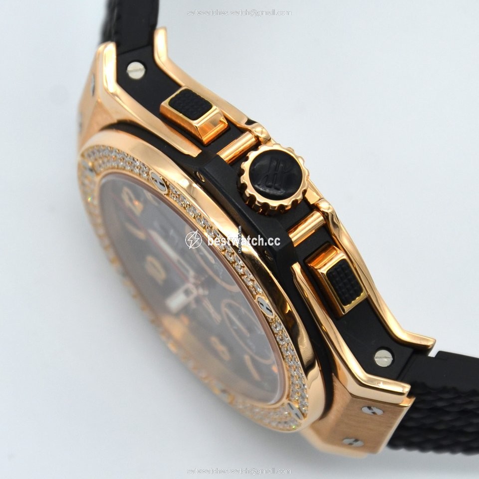 IMG_9086 Hublot Big Bang 44 mm Mens watch Unisex Automatic Rose gold 301.PX.130.RX.114 3