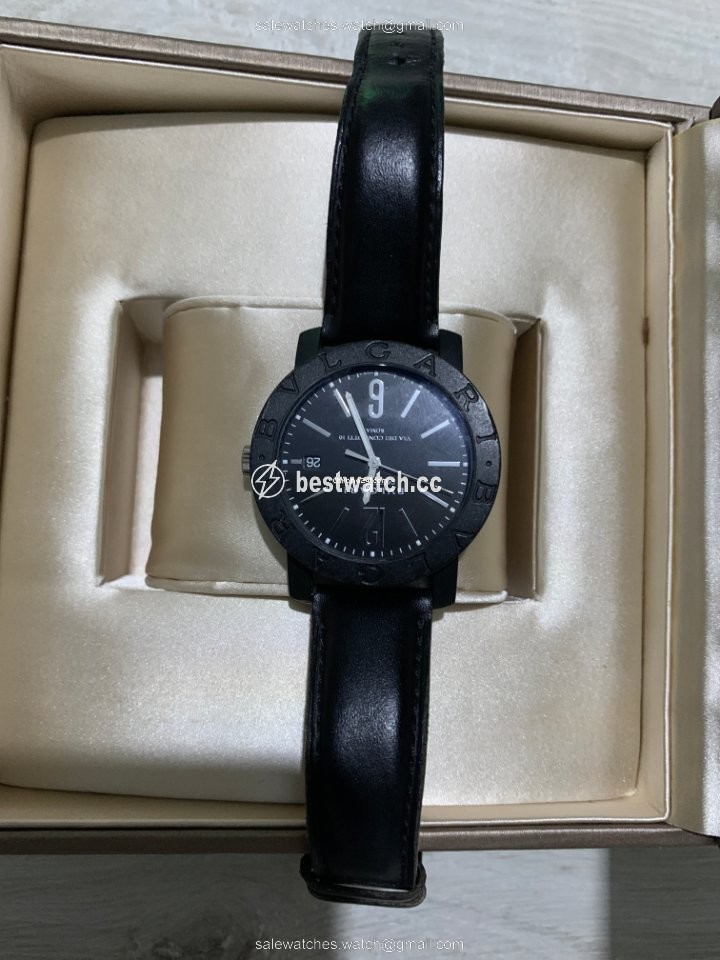 IMG_9086 Bulgari Mens watch Unisex Automatic Carbon 101823 3