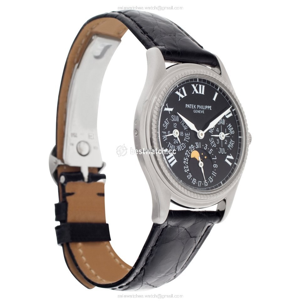 IMG_9086 Patek Philippe Perpetual Calendar Mens watch Unisex Automatic White gold 5038 3