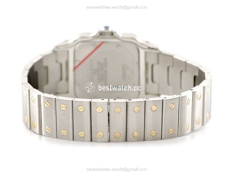 Cartier Santos Galbee Quartz Steel W20011C4 3