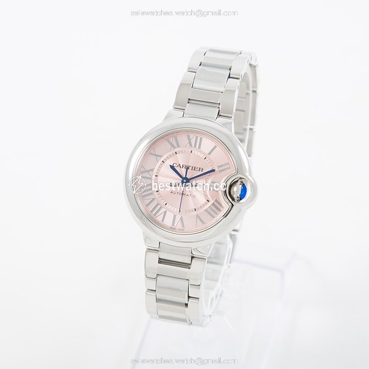 IMG_9086 Cartier Ballon Bleu Womens watch Automatic Steel WSBB0046 3