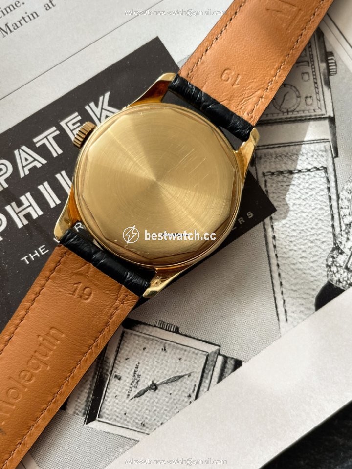 IMG_9086 Patek Philippe Calatrava Mens watch Unisex Manual winding Yellow gold 2533 3