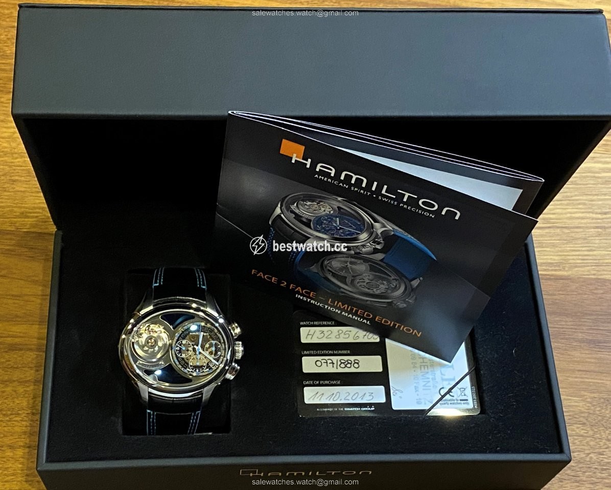 IMG_9086 Hamilton Jazzmaster Auto Chrono Mens watch Unisex Automatic Steel H32856705 3