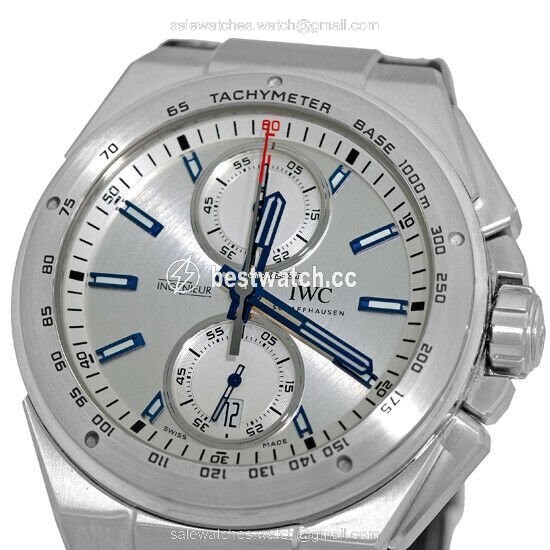 IMG_9086 IWC Ingenieur Chronograph Racer Mens watch Unisex Automatic Steel IW3785-09 3